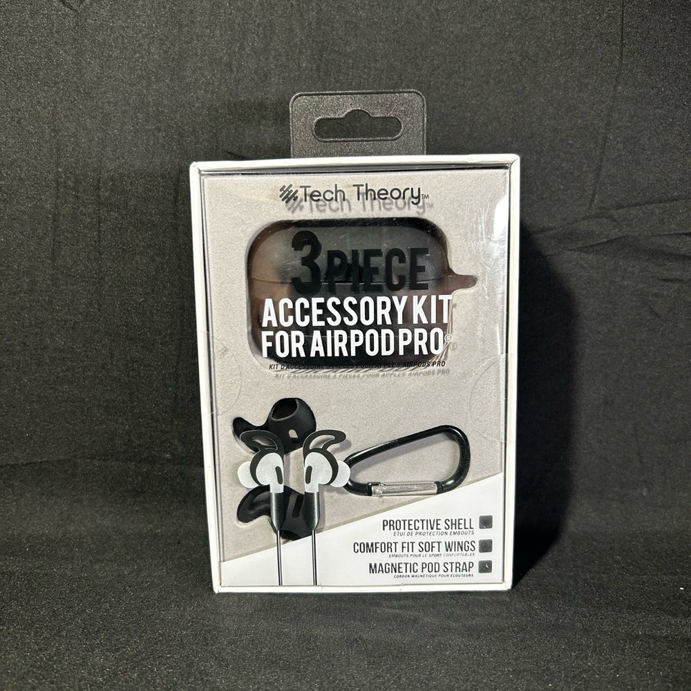 Tech theory 3 part accessory kit for air pod pros